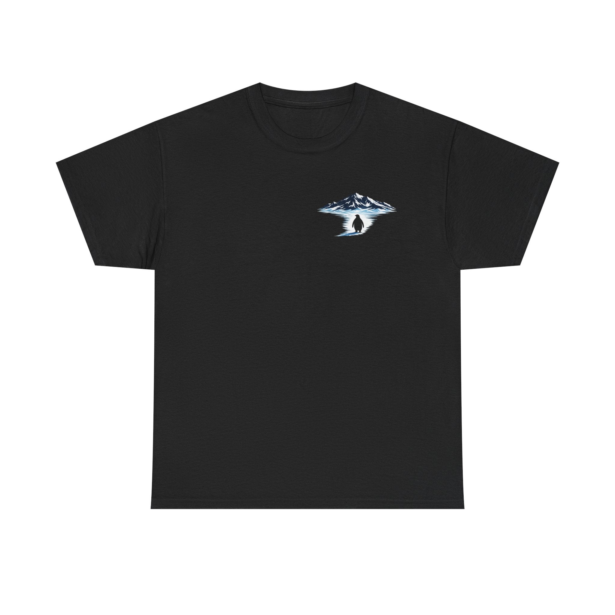 Lone Penguin Black T-Shirt
